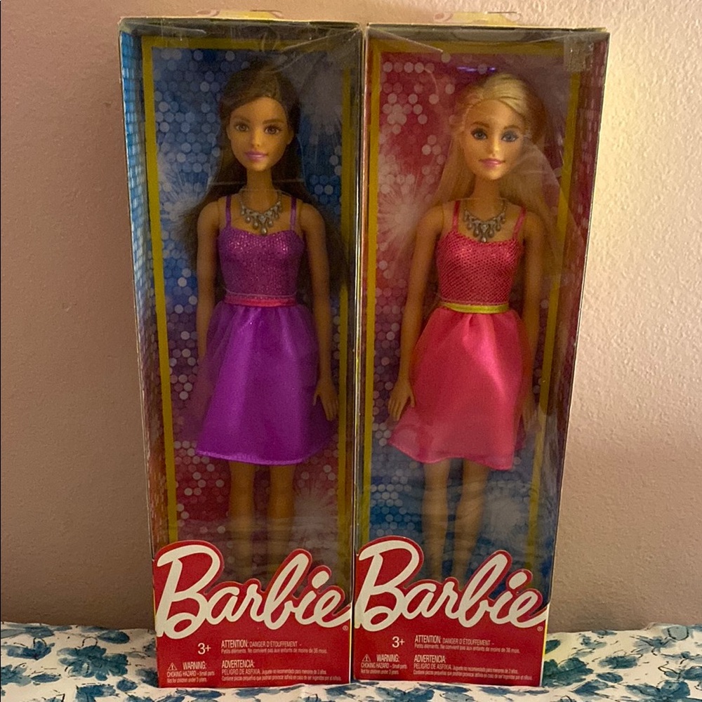 Barbie 2 Glitz Dolls